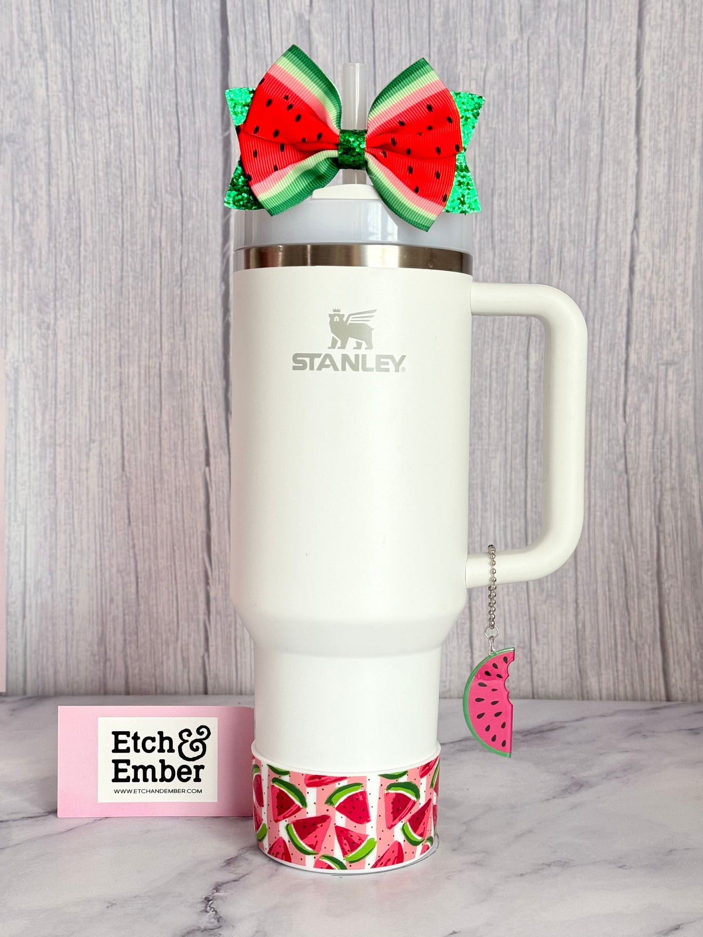 WATERMELON Tumbler Bow