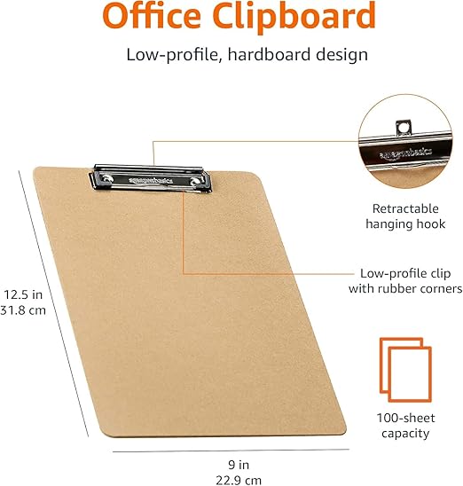 Custom Laser Engraved Clipboard