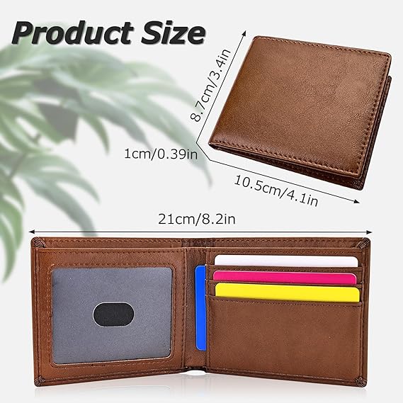 Personalized Laser-Engraved Men’s Wallet