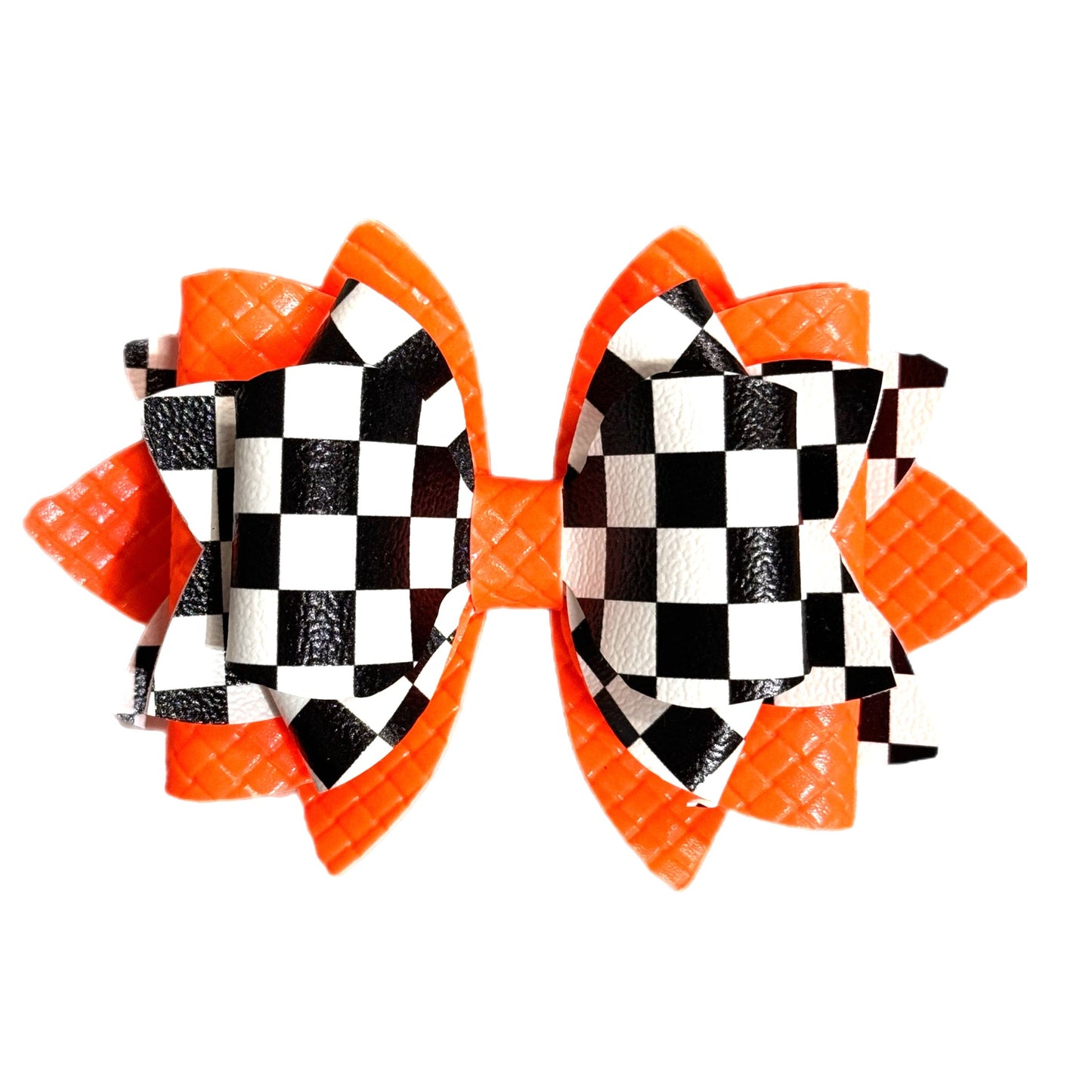 NEON CHECKERS Tumbler Bow