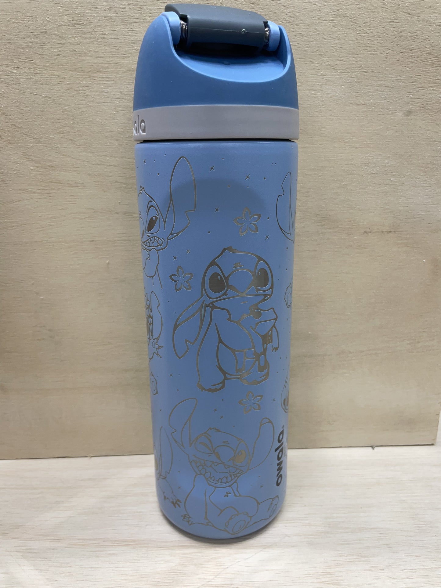 24oz Hawaiian Alien - Laser Engraved Owala Bottle
