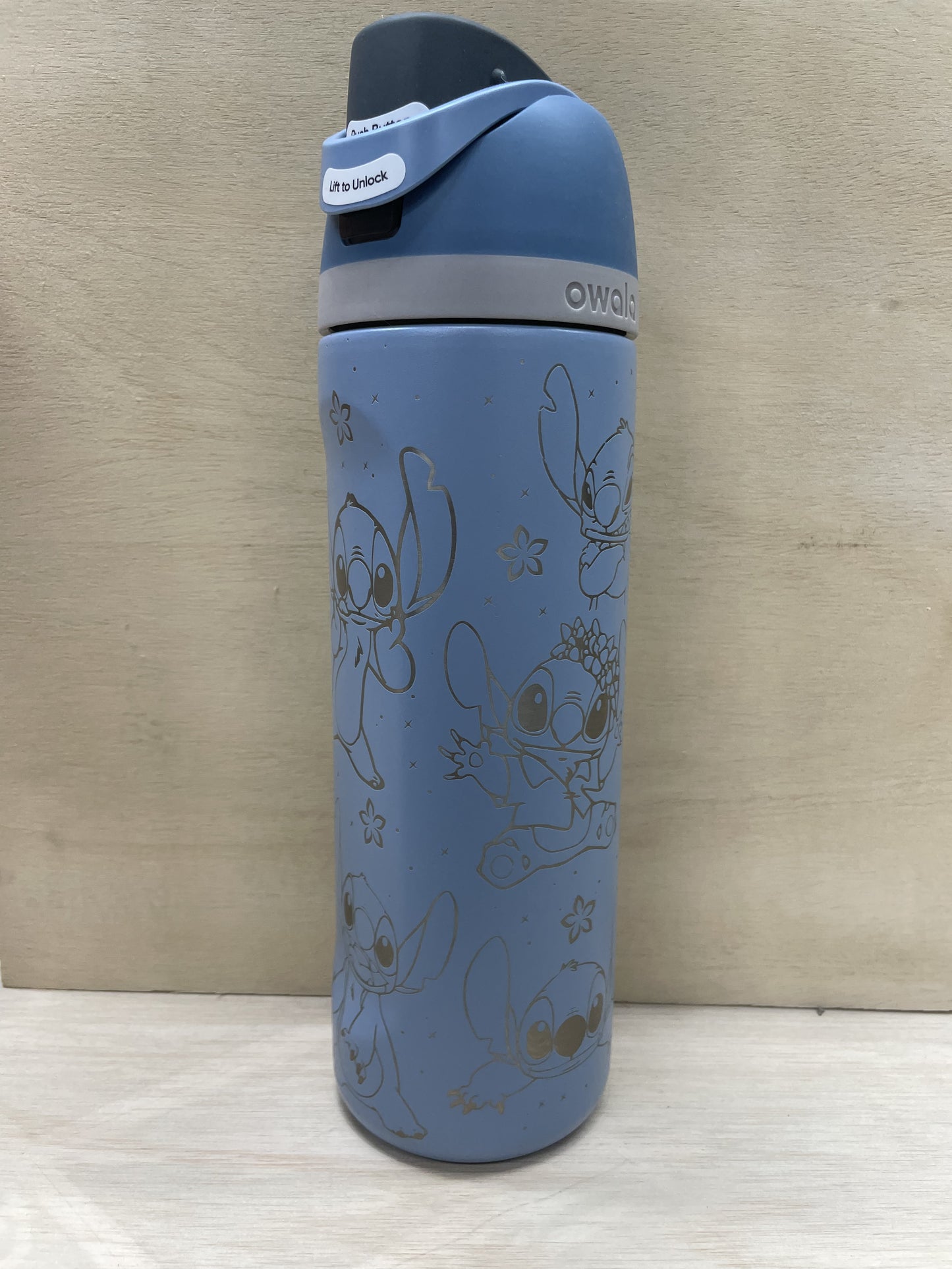 24oz Hawaiian Alien - Laser Engraved Owala Bottle