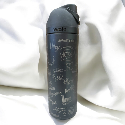 Autographs & Signatures - Laser Engraved Owala Bottle