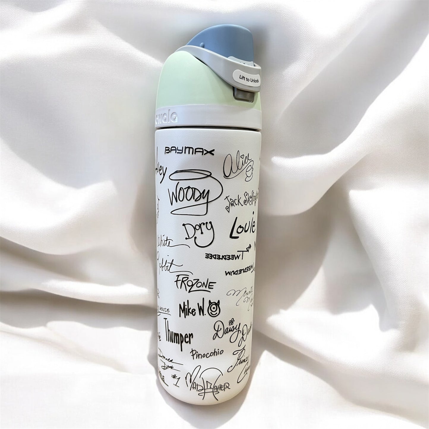 Autographs & Signatures - Laser Engraved Owala Bottle