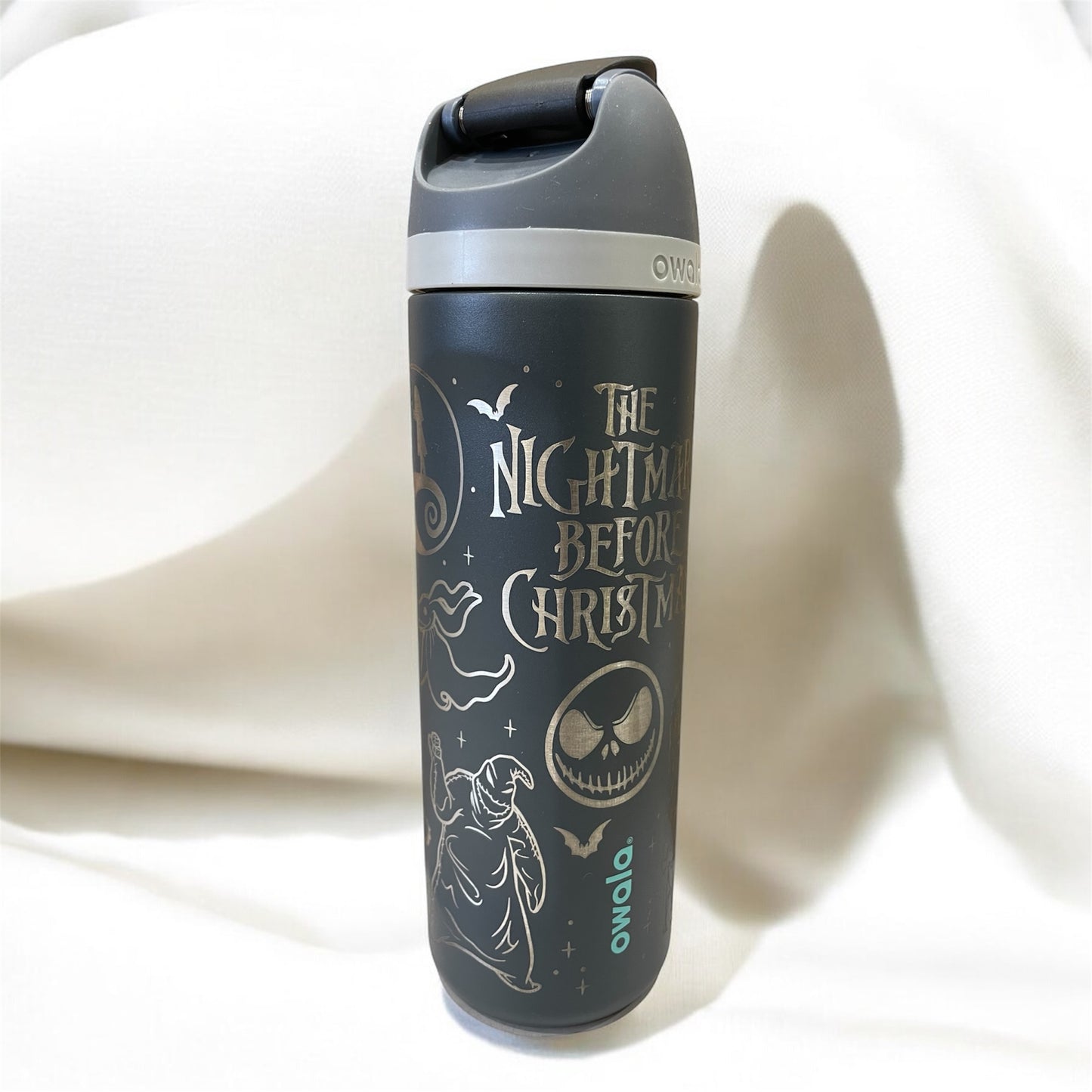 Christmas & Halloween Themed - Laser Engraved Owala Bottle