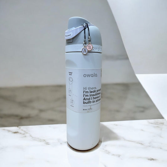 Colored Water Bottle Charm - Name Identification