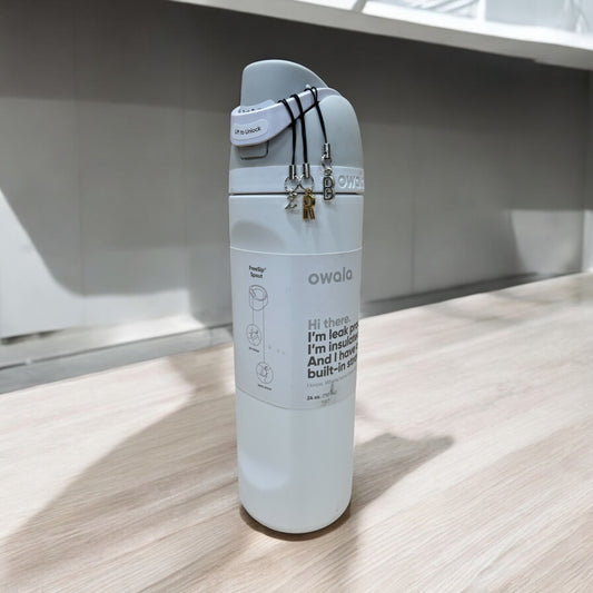 Letter Water Bottle Charm - Name Identification