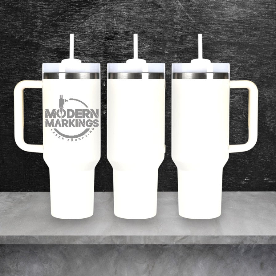 YOUR Logo - Laser Engraved Stanley Quencher