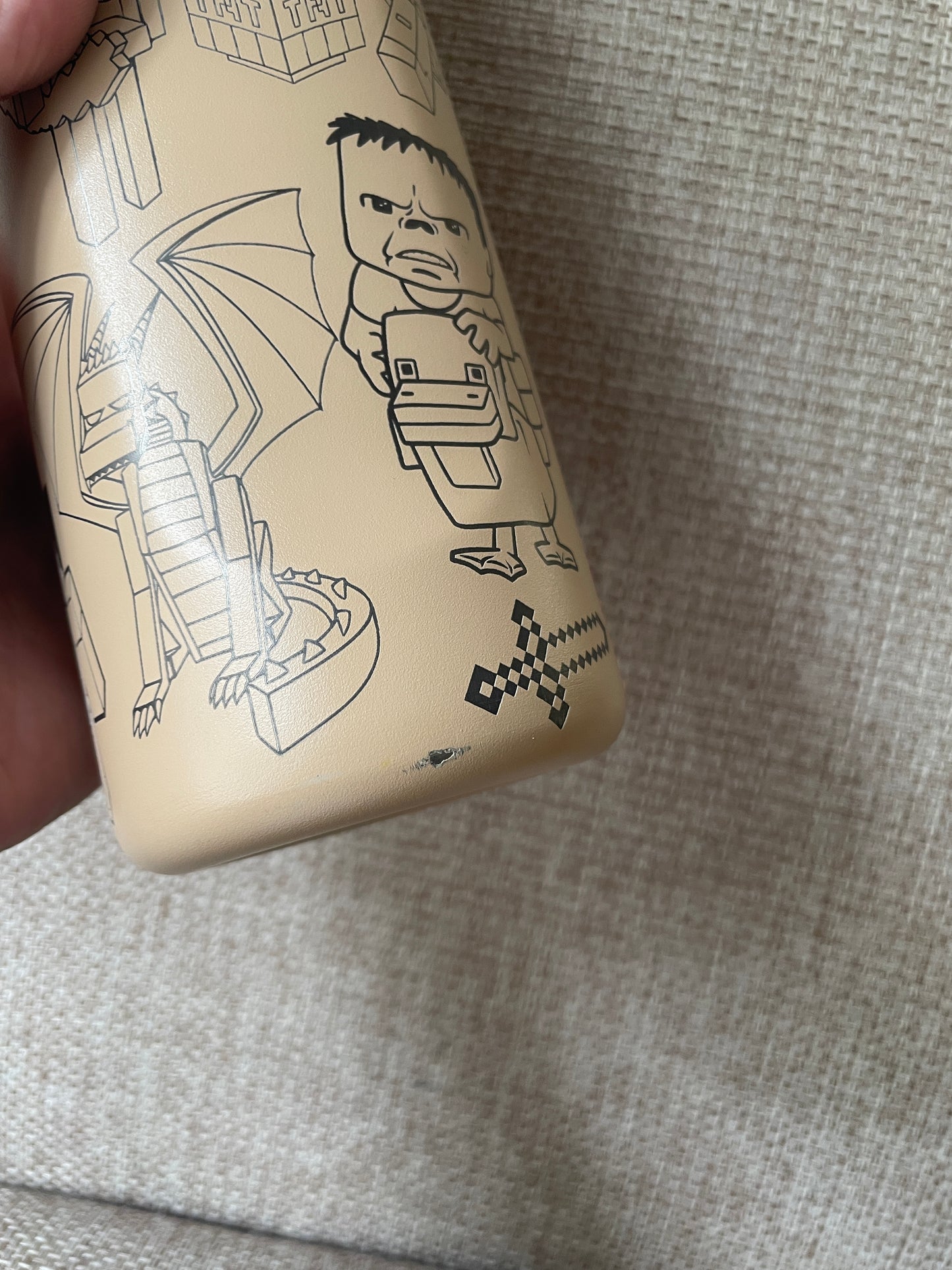 Laser Engraved Owala - Minecraft