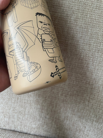 Laser Engraved Owala - Minecraft