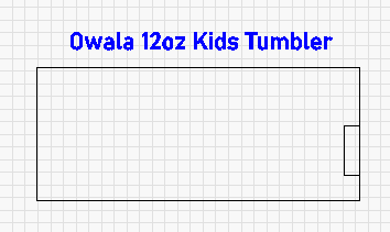 Owala 12oz Kids Tumbler Template