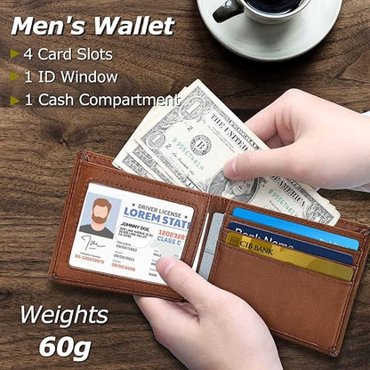 Personalized Laser-Engraved Men’s Wallet