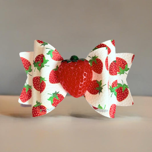 Strawberry Tumbler Bow