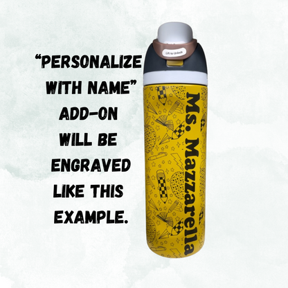 Hawaiian Alien - Laser Engraved Owala Bottle