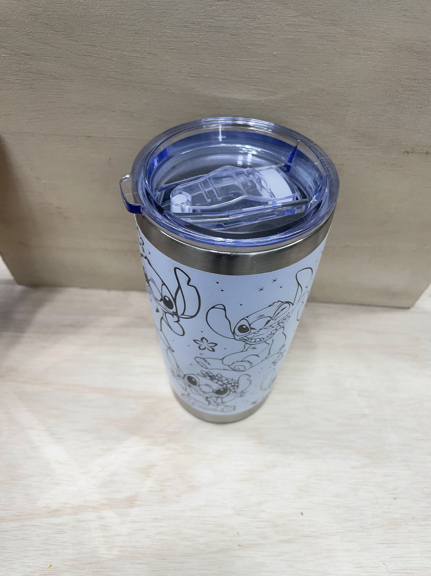 Hawaiian Alien Laser Engraved Travel Tumbler - Clearance