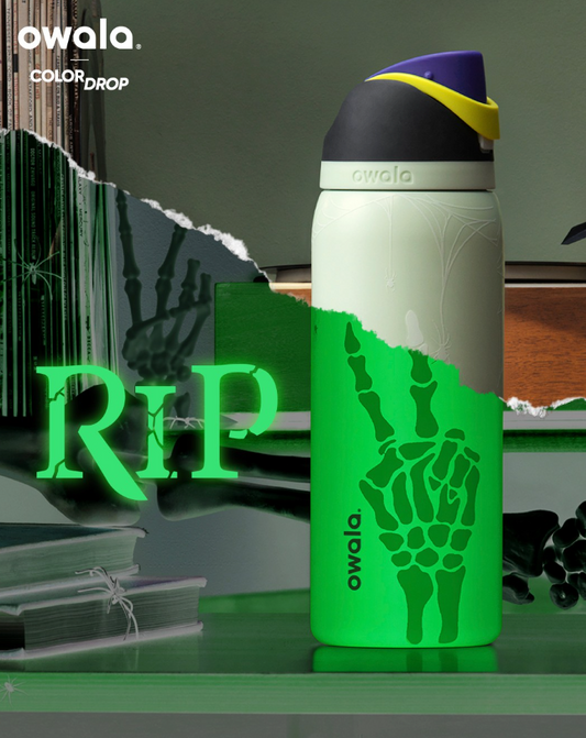 R.I.P Color Drop (Limited Edition, Glow-In-The-Dark) - 32oz Owala Tumbler