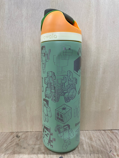 Block Building Laser Engraved Owala Bottle (Personalized w/ Name)