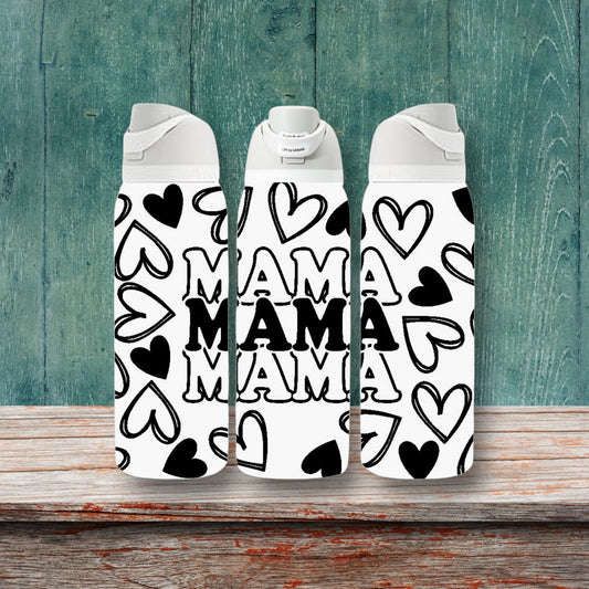 Mama Laser Engraved Owala Freesip Bottle - Mothers Day Gift