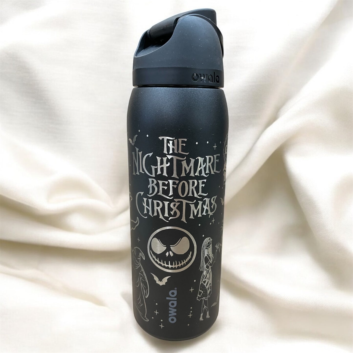 Christmas & Halloween Themed - Laser Engraved Owala Bottle