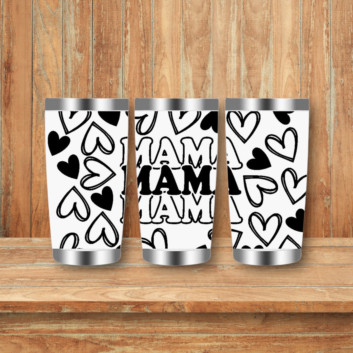 Mama Laser Engraved Travel Tumblers (Yeti) - Mothers Day Gift