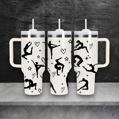 Dance Themed Laser Engraved Stanley Quencher