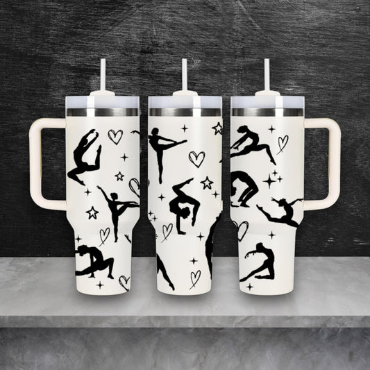 Dance Themed Laser Engraved Stanley Quencher