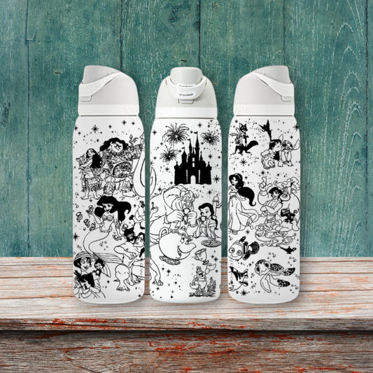 Happiest Place on Earth - Laser Engraved Owala Freesip Bottle