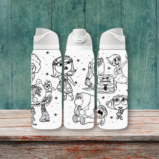 Inside Emotions & Feelings - Laser Engraved Owala Bottle