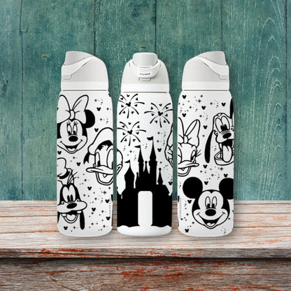 Magical Mouse & Friends - Laser Engraved Owala Bottle