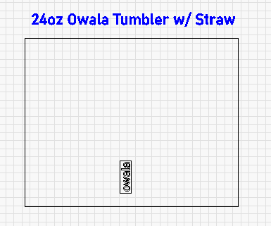 Owala Tumbler w/ Straw Template