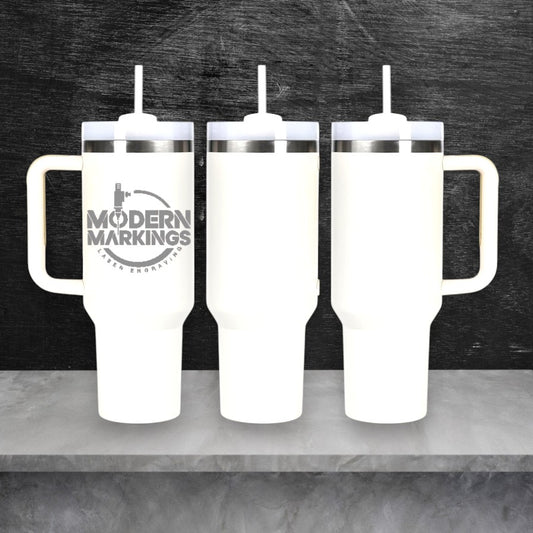 YOUR Logo - Laser Engraved Stanley Quencher